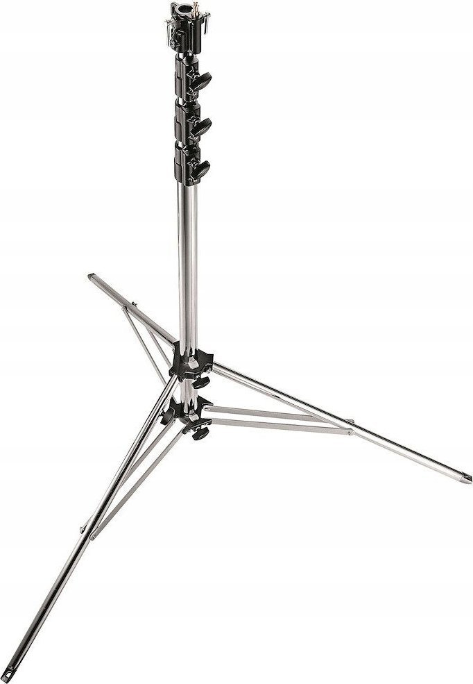 Stativ ndriçimi Manfrotto MA 270 CSU, lartësi 455 cm, profesional, i zi