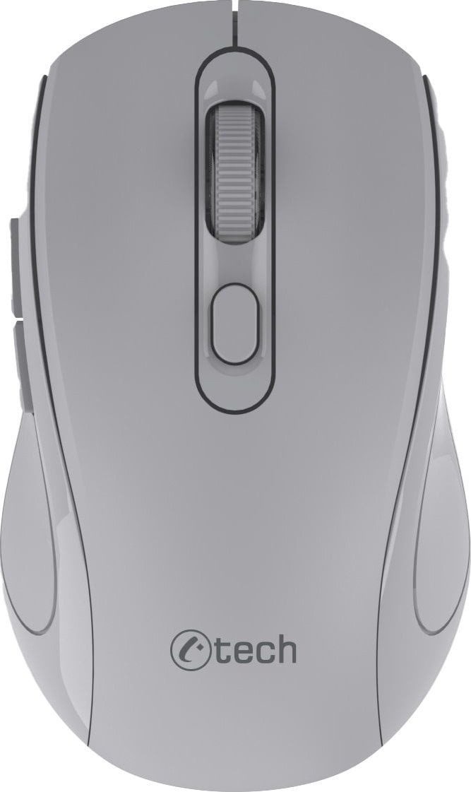 Maus wireless C TECH WLM 12, Dual Mode BT 5.0 dhe 2.4GHz, 1600 DPI, rozë