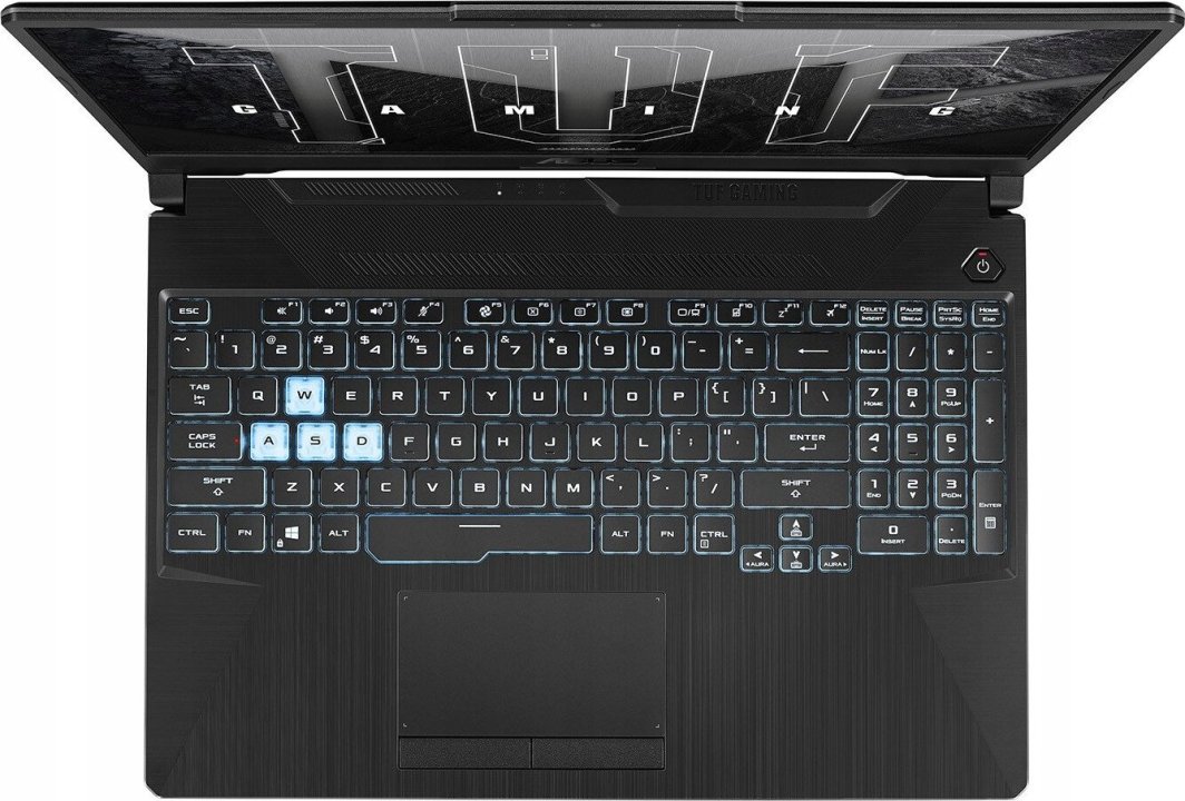 Laptop Asus TUF Gaming A15, 15.6", AMD Ryzen 5 7535HS, 8 GB RAM, 512 GB SSD, NVIDIA GeForce RTX 3050, i zi