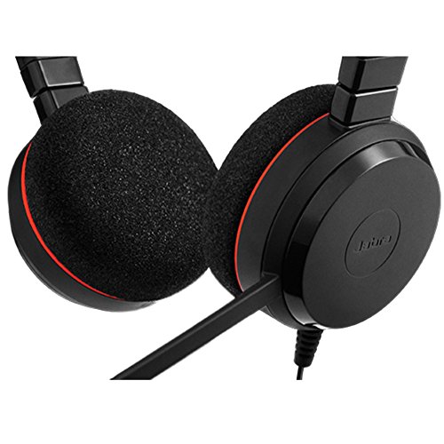 Kufje Jabra Evolve 20 MS Stereo, me mikrofon, me anulim zhurme, të zeza