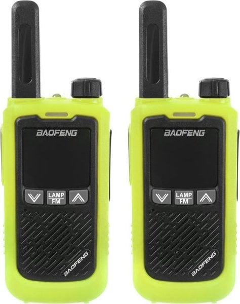 Radiolidhje Baofeng BF-T17, set 2 copë, rreze deri 10 km, e gjelbër
