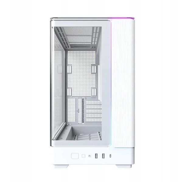 Kutia PC Montech KING 15, MicroATX Tower, e bardhë