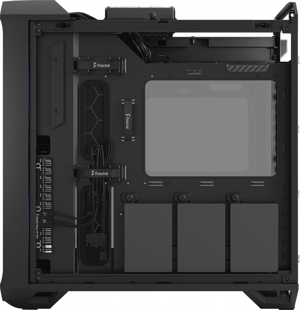 Куќиште за компјутер Fractal Design Torrent Compact RGB, Црна TG Light Tint, Midi Tower