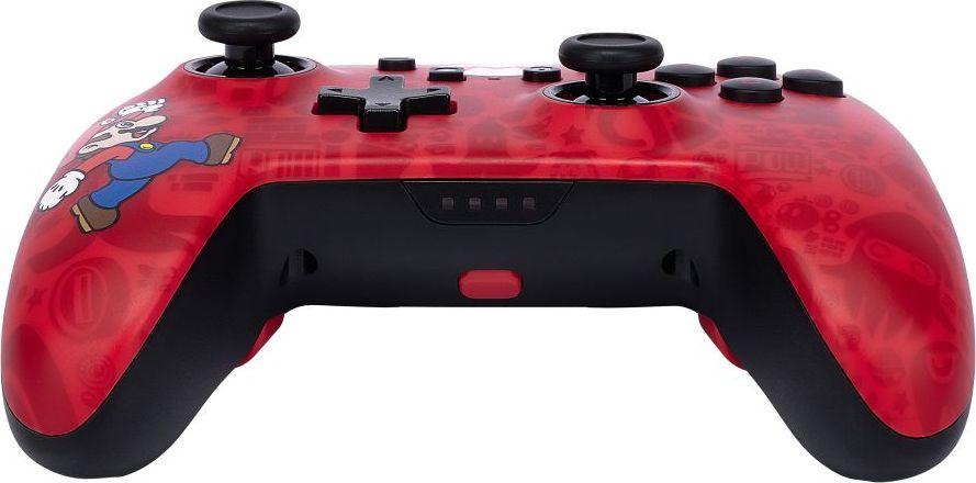 Kontroller PowerA Here We Go Mario, wireless, i kuq