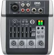 Mikser audio DNA QMX402, 3 kanale mono, bateri 2500mAh, Bluetooth