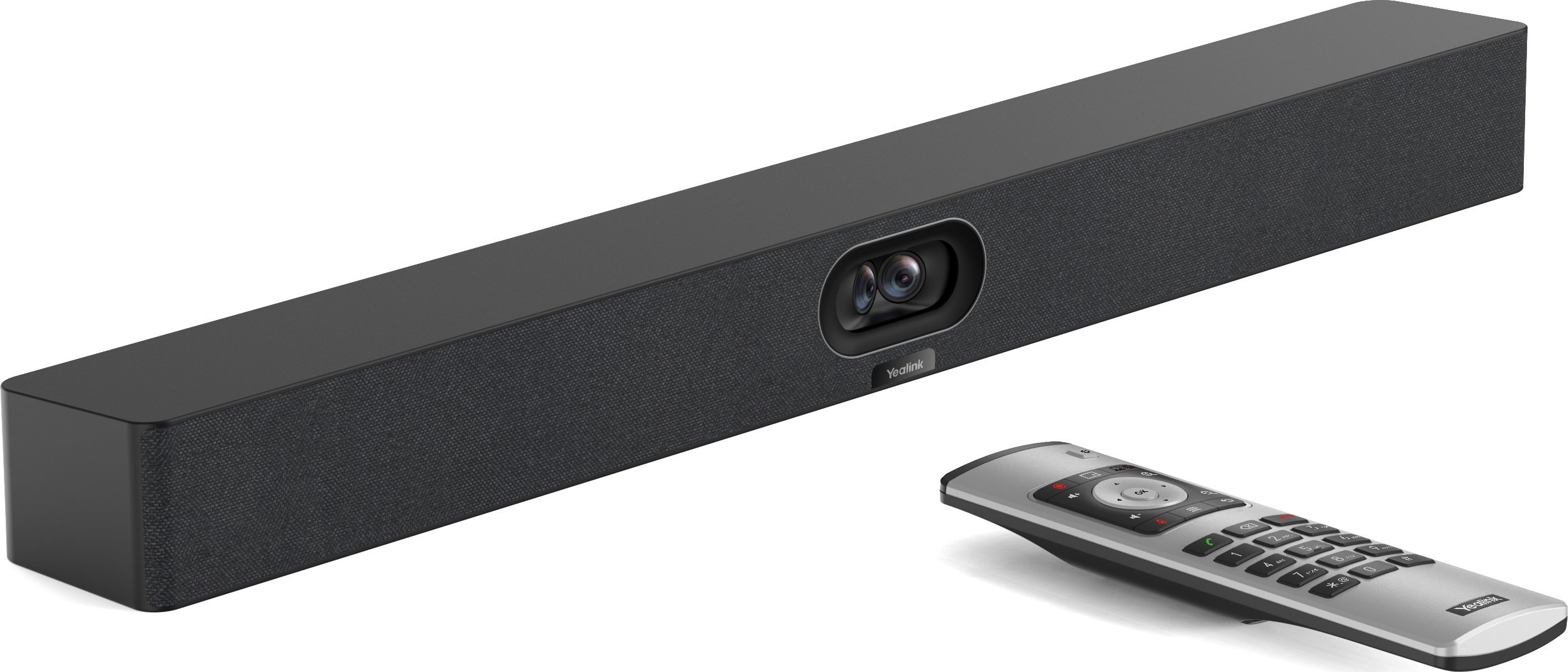 Video bar për konferenca Yealink MeetingBar A40-010, kamera 4K, për salla të vogla dhe të mesme, gri