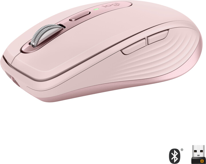 Maus Logitech MX Anywhere 3, rozë