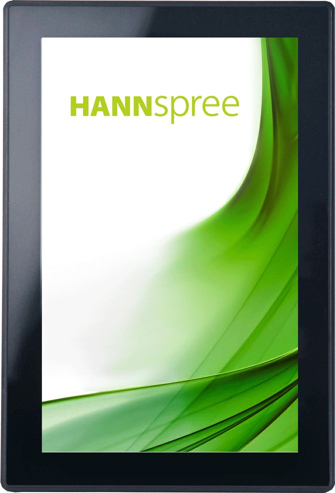 Monitor me prekje Hannspree HO105HTB, 10 pikë prekëse, HDMI VGA, i zi