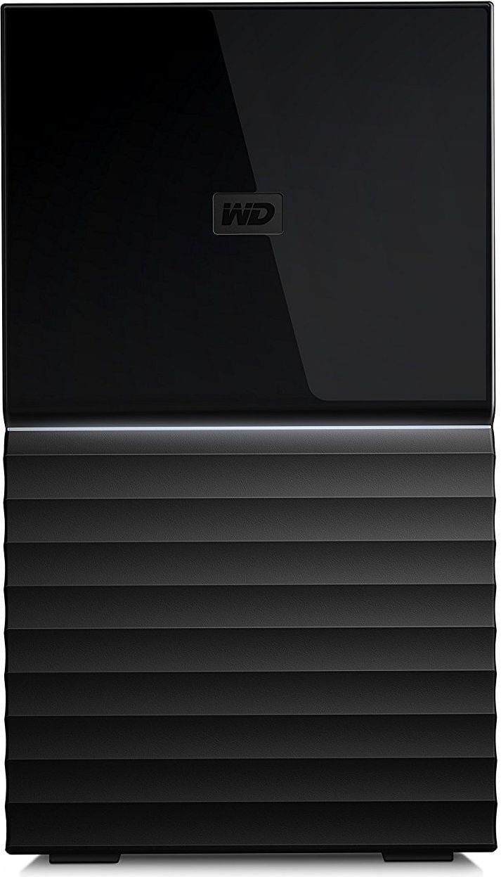 Disk i jashtëm HDD WD My Book Duo (WDBFBE0160JBK-EESN), 16TB, USB 3.1, i zi/hirtë