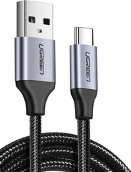 Kabllo Ugreen USB-A - USB-C, 0.5m, e zezë