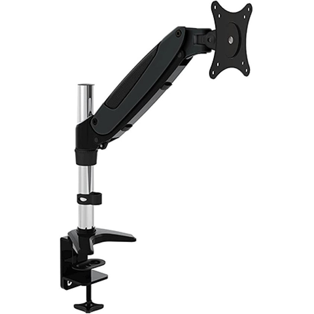 Mbajtëse tavoline për monitor Techly, 15-27", 360mm, e zezë