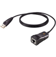 Kabllo konvertuese ATEN UC232BF, USB Type A në RJ 45 RS 232, 1.2m, e zezë