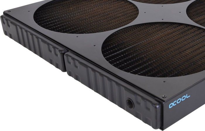 Radiator ftohës PC Alphacool NexXxoS XT45 SuperNova, 1260mm, për ftohje me ujë, i zi