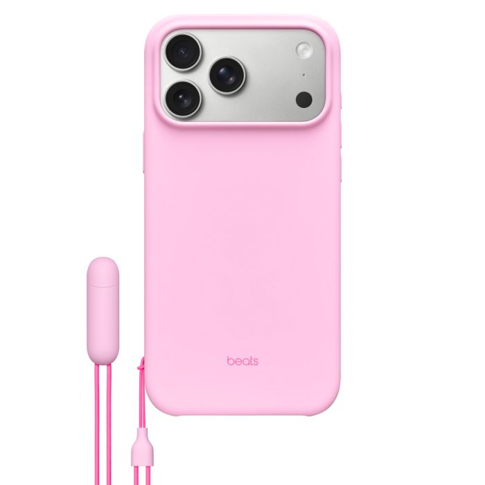 [OUTLET] Beats iPhone 17 Pro Max Kickstand Case with MagSafe and Camera Control, Pebble Pink