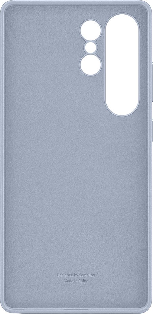 Këllëf telefoni Samsung Kindsuit Galaxy S25 Ultra, lëkurë sintetike, blu e hapur