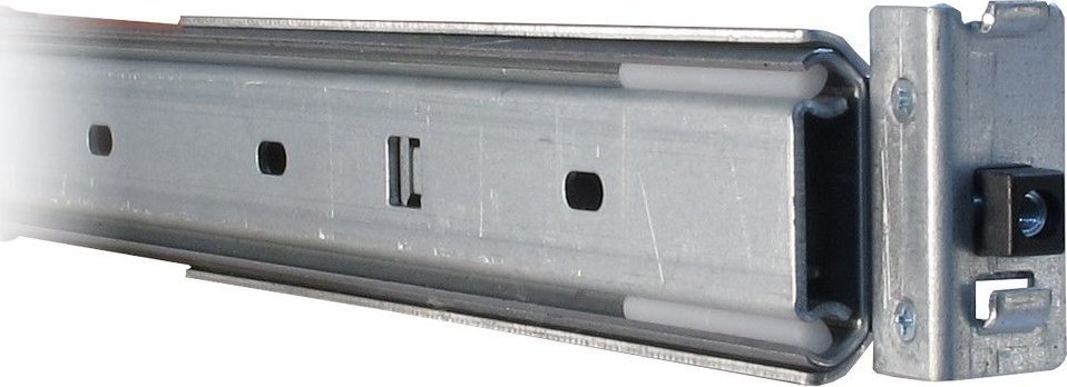 Shina rack Inter-Tech IPC 2U, 455 mm, çelik, argjendi
