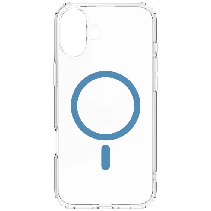 Dviced MagSafe iPhone 16 Plus Clear Case, Blue