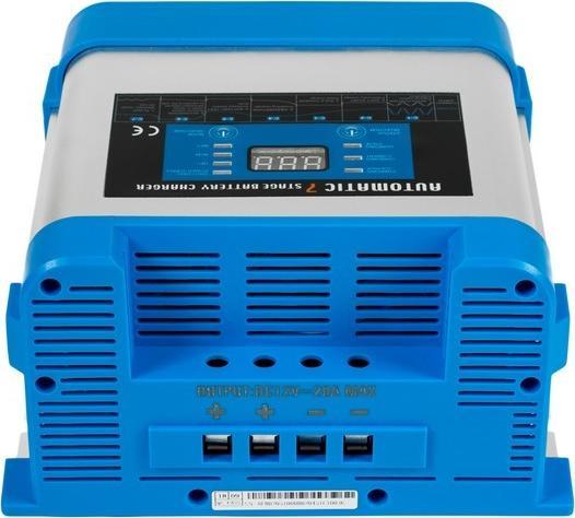 Karikues baterish Azo BC-20 PRO, 24V, 300W, i argjendtë