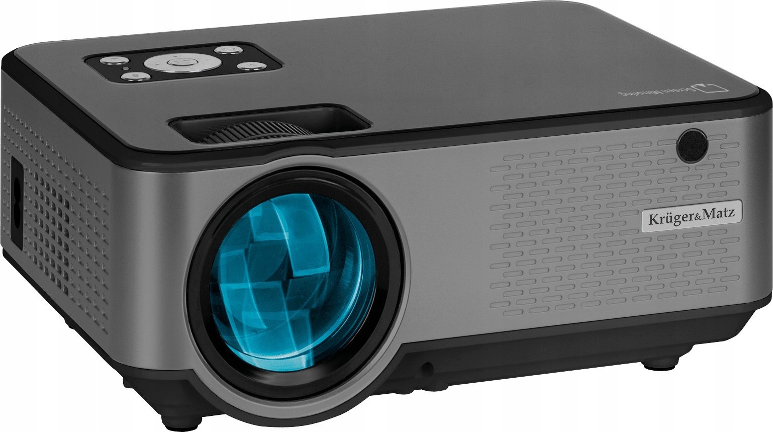 Projektor Kruger&amp;Matz V-LED60, Full HD, Wi-Fi, i bardhë