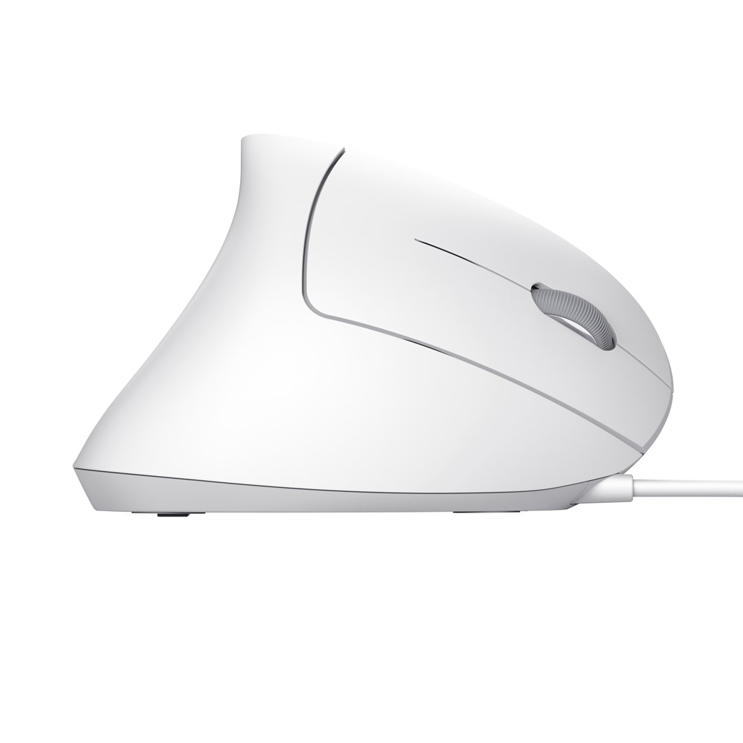 Maus Trust Verto, USB Type-A, i bardhë