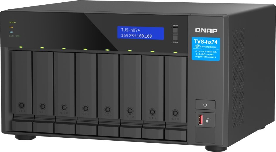 Server NAS QNAP TVS-h874