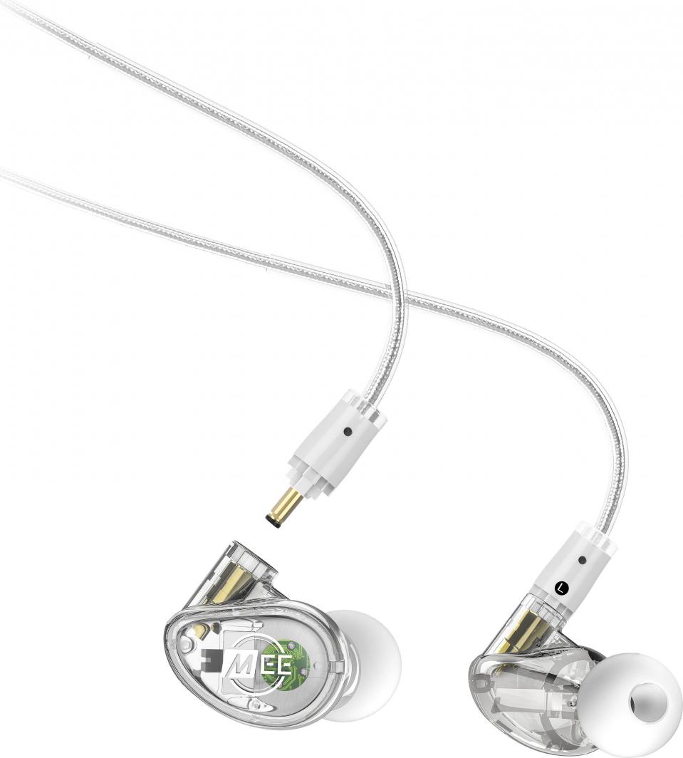 Kufje in-ear MEE Audio MX3 PRO, triple driver, dizajn modular, të zeza