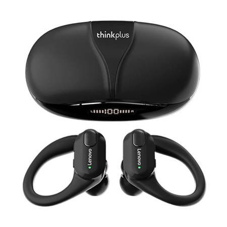 Dëgjuese Lenovo XT80, wireless, të zeza