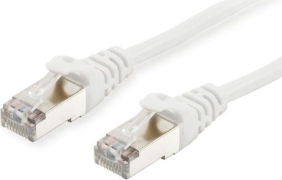 Kabllo rrjeti Equip Cat.6A S/FTP Patch, 0.15m, e bardhë
