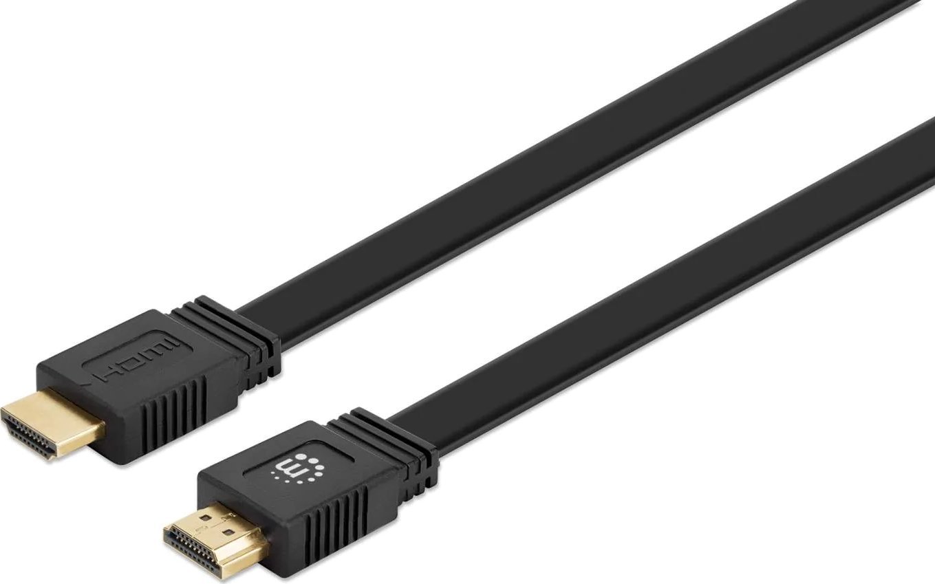 Kabllo HDMI Manhattan 355643, 10m, 4K, i zi