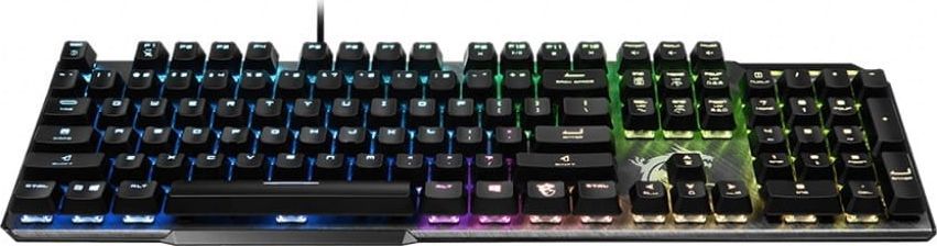 Tastierë MSI Vigor GK50 Elite (S11-04US256-CLA), US, e zezë