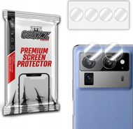 Xham mbrojtës kamerë 2 copë Tecno Phantom V Fold 2, hibrid, transparent