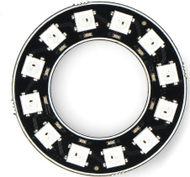Unazë LED DFRobot Neopixel Ring 12x WS2812, 5V, RGB