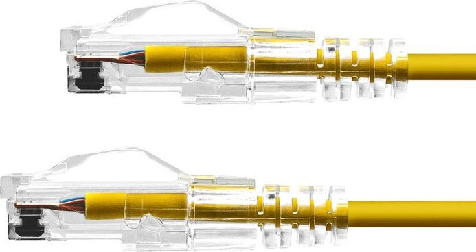 Kabllo rrjeti ProXtend Slim CAT6, 5m, U UTP, e verdhë