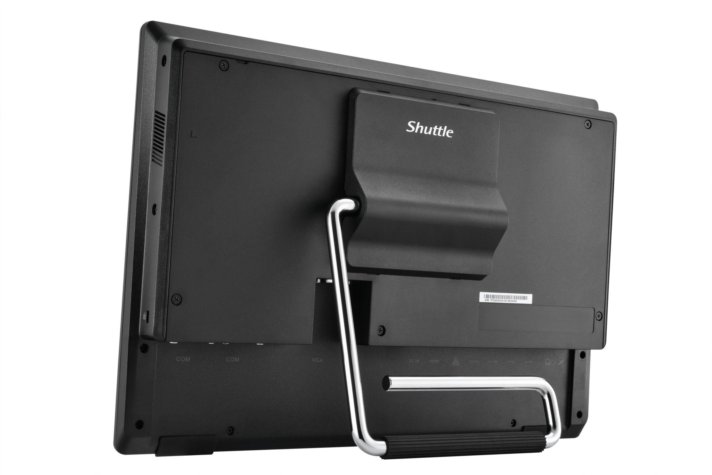 PC All in One Shuttle P55U, 15.6" Touch Full HD, Intel Celeron 7305, i zi
