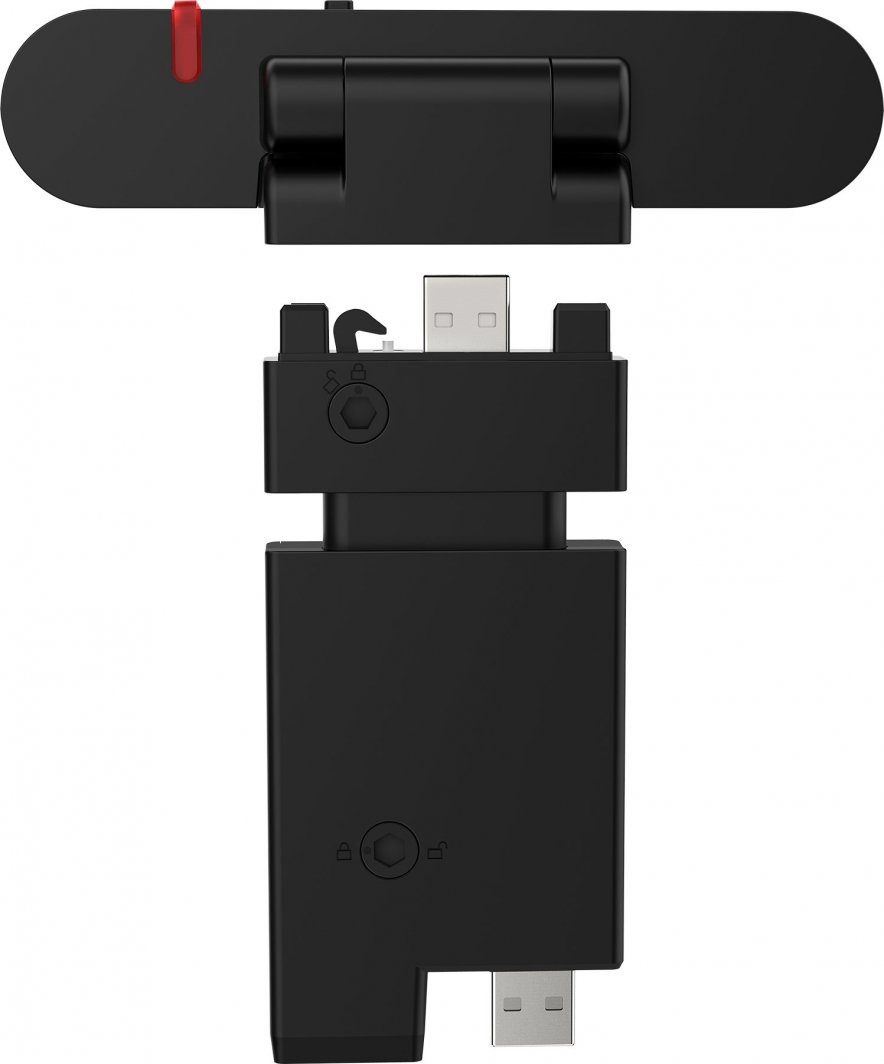 Ueb kamerë Lenovo ThinkVision MC60 4XC1K97399, e zezë