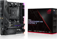 Pllakë Amë Asus ROG CROSSHAIR VIII IMPACT X570 - AM4, DDR4, PCIe 4.0, e zezë