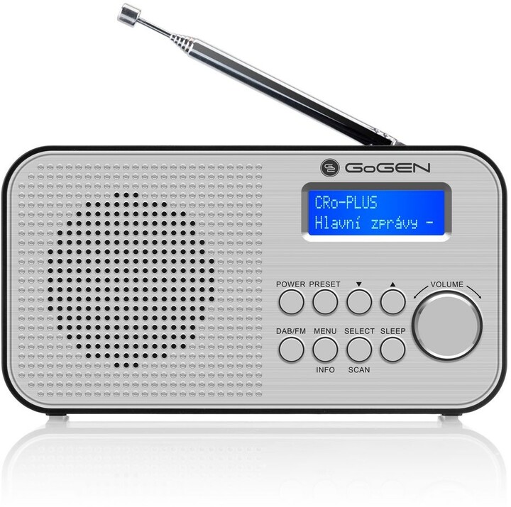 Radio GoGEN DAB 300 N, e argjendtë