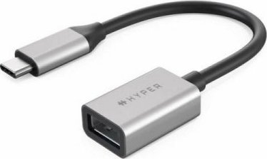 Përshtatës USB Hyper HD425D GL, USB C në USB A, argjendtë