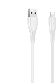 Kabllo USB Awei CL-182L, USB A në Lightning, e bardhë