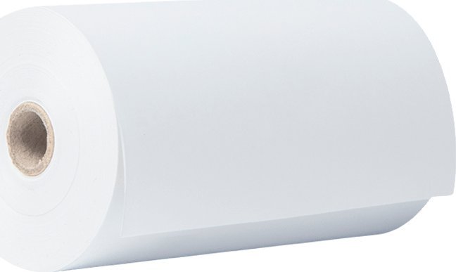 Letër termike Brother BDL-7J000102-058, 101.6 mm, jo ngjitëse, e bardhë