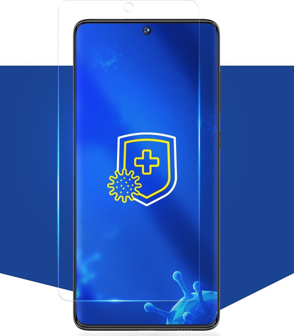 Fole mbrojtëse ekrani 3MK Silver Protect+ për Motorola Moto G Stylus 2022, antimikrobiale, instalim me xhel, transparente