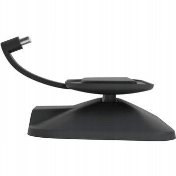 Standi Amazon për Echo Show 8 3rd Gen, i rregullueshëm, me portë karikimi USB C, i zi