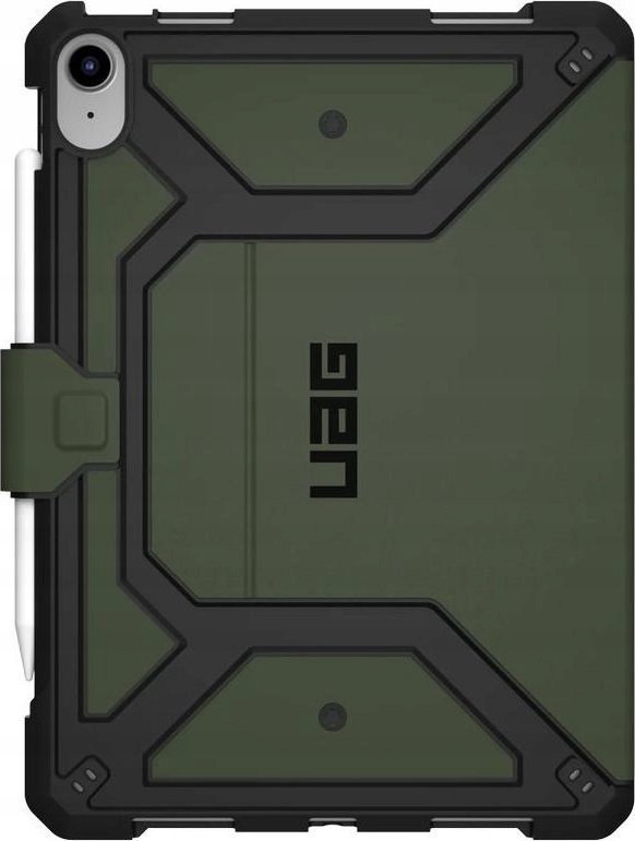 Mbulesë tablet UAG Metropolis SE për iPad 10 10.9" 2022, mbrojtje 360°, me qëndrues, e zezë