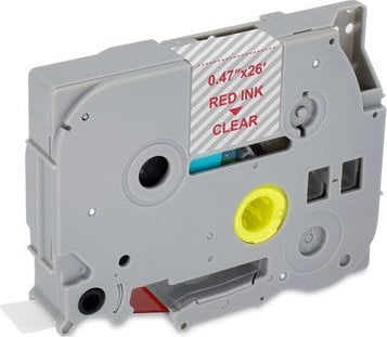 Kasetë etiketuese MediaRange MRBTZ132, 12mm, 8m, e kuqe