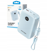 Powerbank Vention FKBL0-C, 20000mAh, 22.5W, blu
