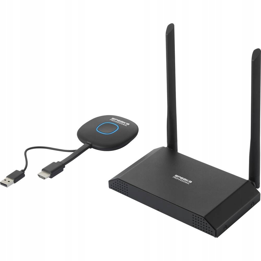 Sistem prezantimi SpeaKa Professional SP VShare, wireless, 4K UHD, i bardhë