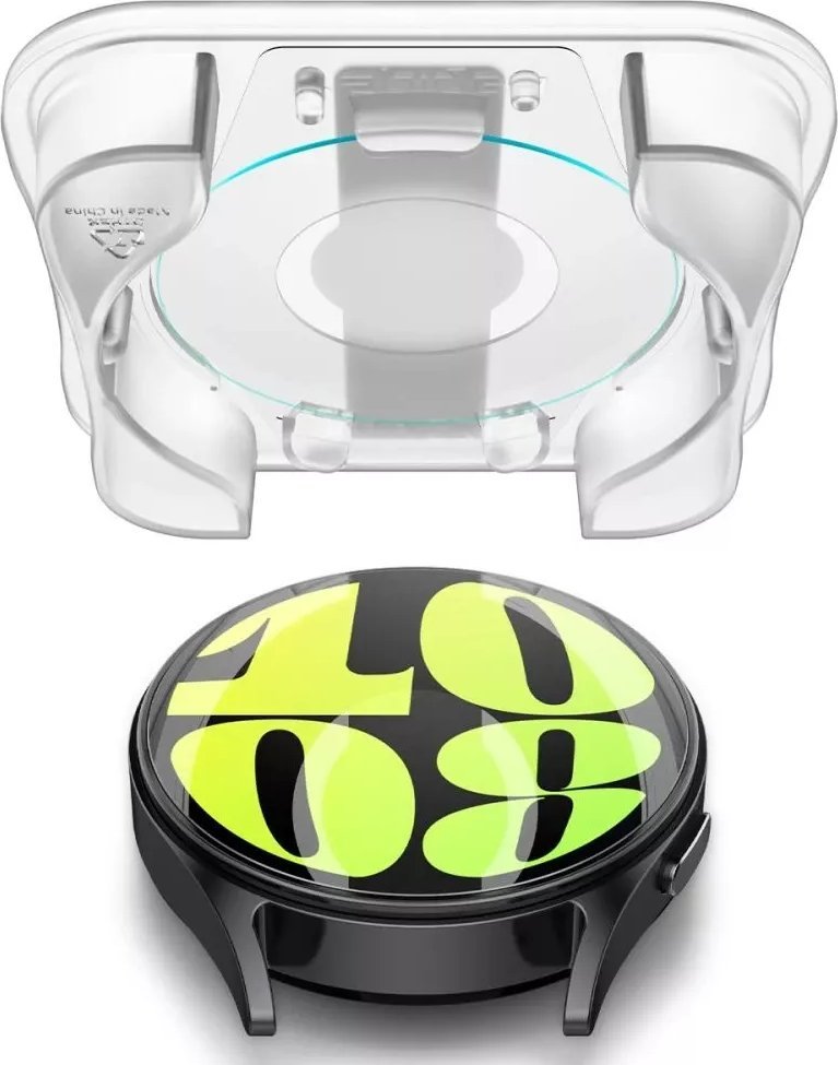 Xham mbrojtës Spigen Glass TR EZ Fit për Samsung Galaxy Watch7 44mm, set 2 copë, transparencë e lartë