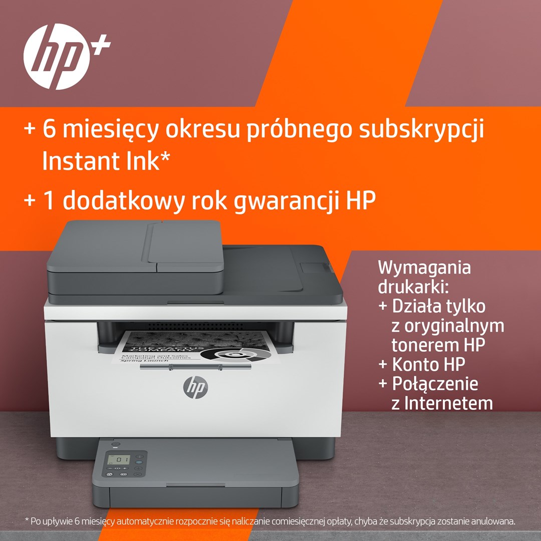 Printer HP LaserJet MFP M234sdne, A4 Mono, Multifunksional, i bardhë