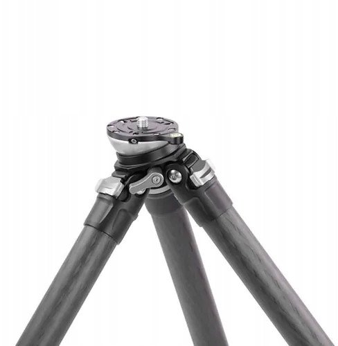 Tripod udhëtimi Leofoto LS-324CEX Pro, bazë niveli e integruar, kapacitet 15 kg, i zi