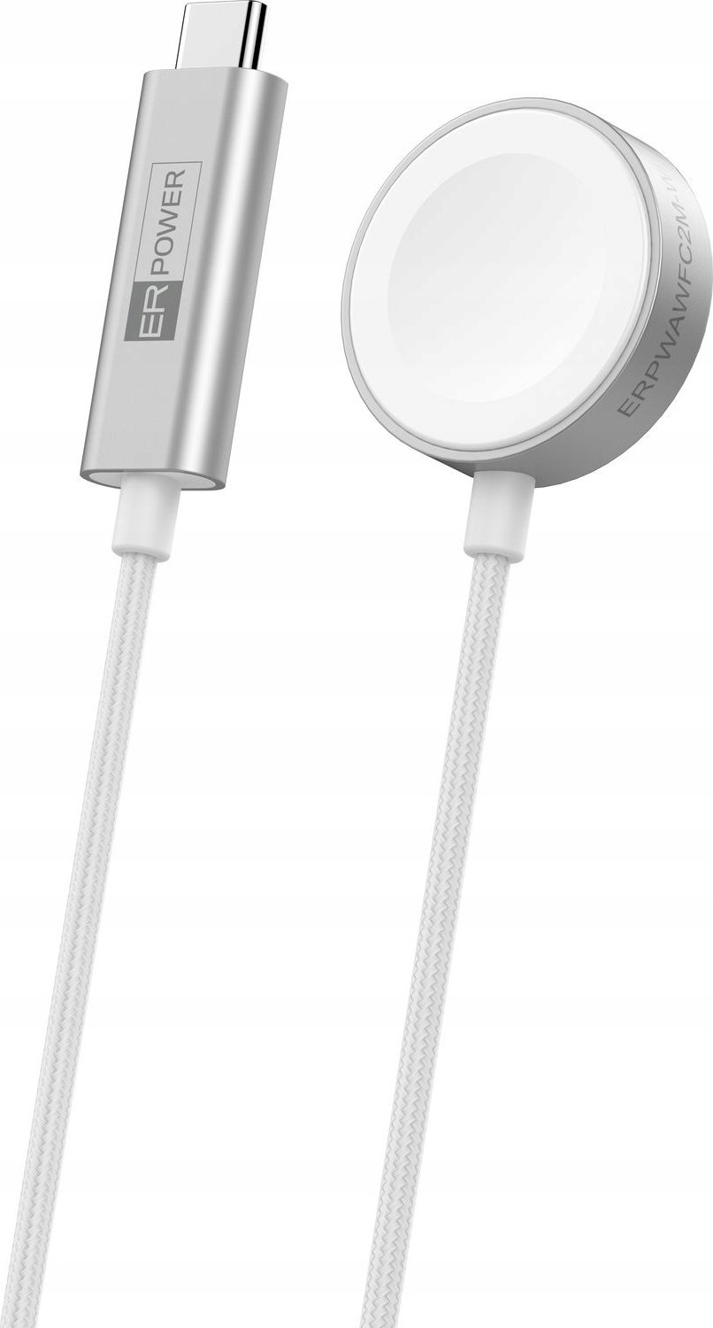 Karikues wireless magnetik ER MFW, 7.5W, për Apple Watch, i bardhë